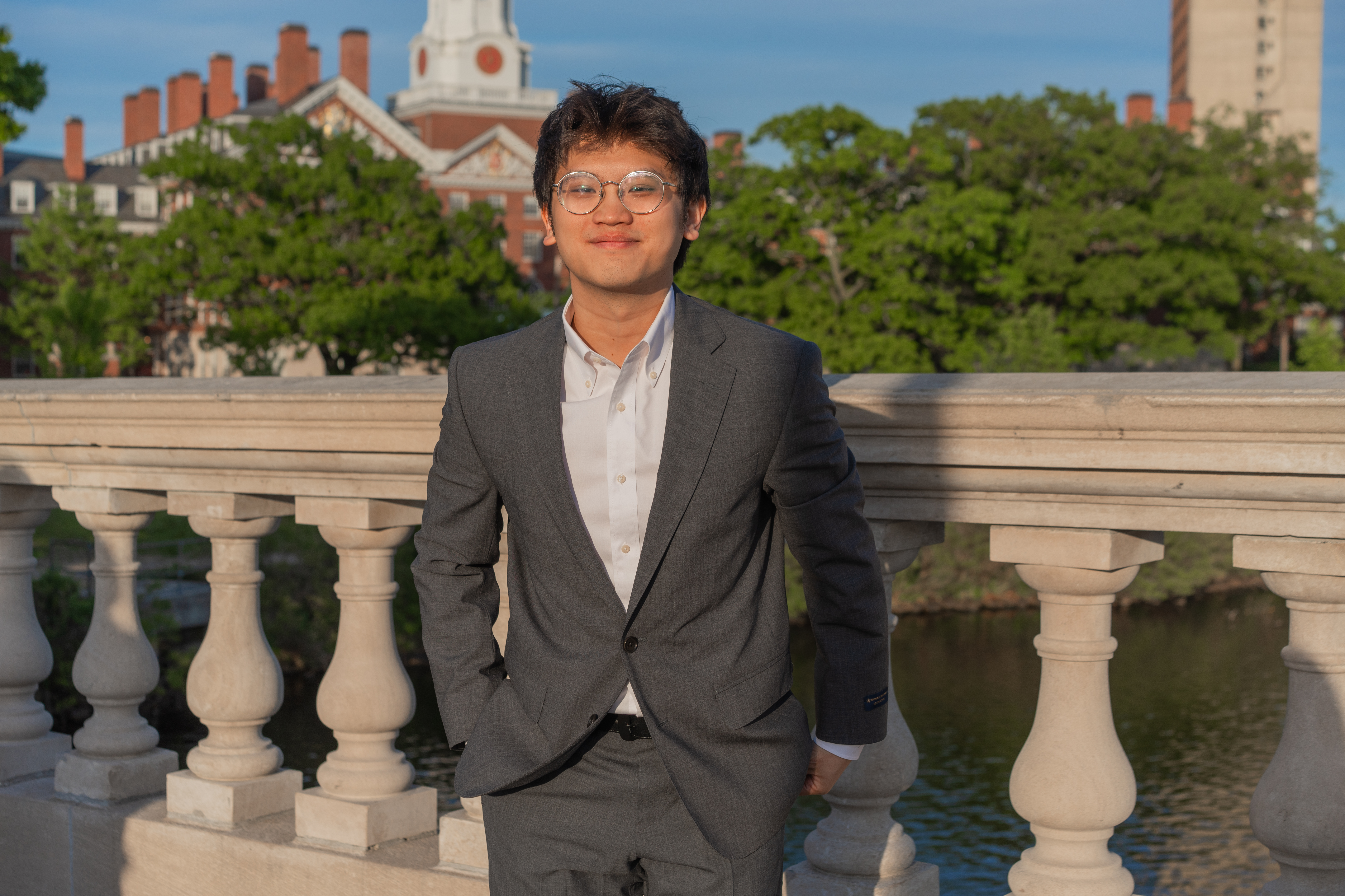 Me on Weeks Bridge right before graduating! Samuel Ho